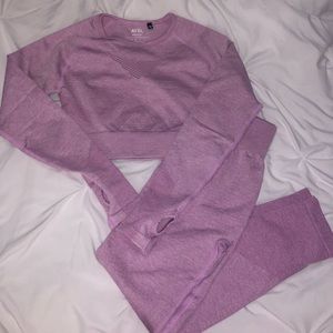 AYBL purple workout set